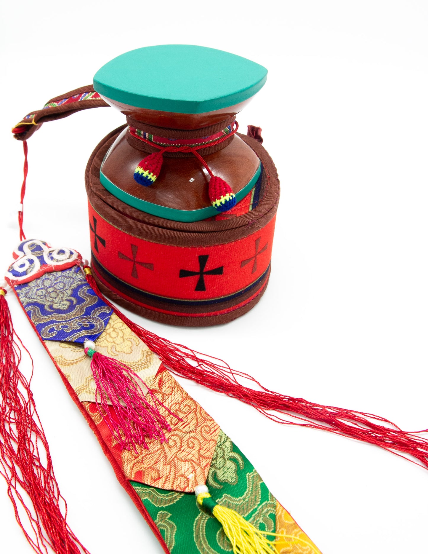 Traditioneller Damaru – Buthaneese-Koffer