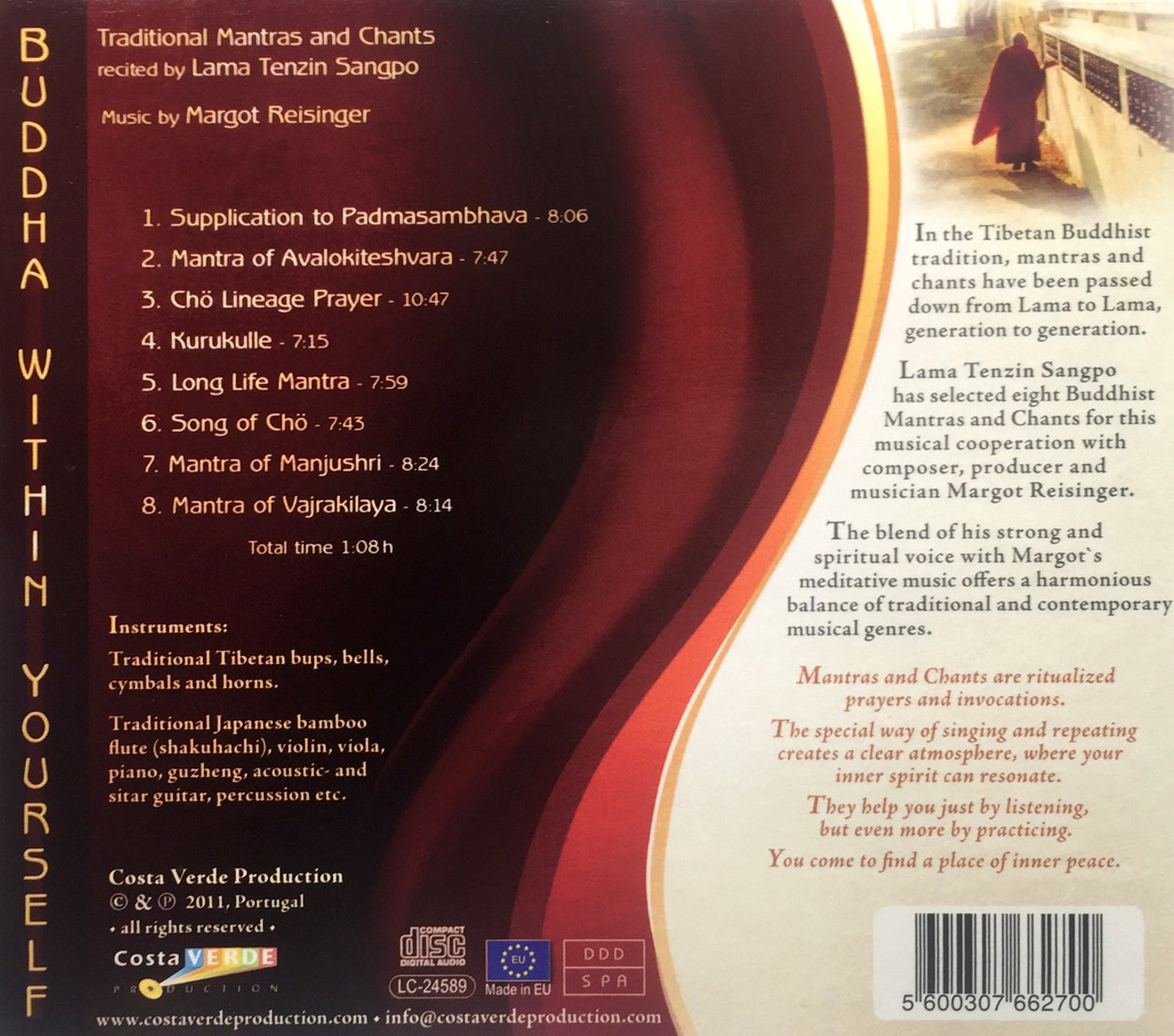 CD „Buddha in dir selbst – Gesänge“