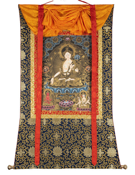 Weiße Tara Thangka III