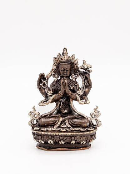 Kleine Statuen – Oxidiertes Kupfer