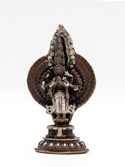 Kleine Statuen – Oxidiertes Kupfer