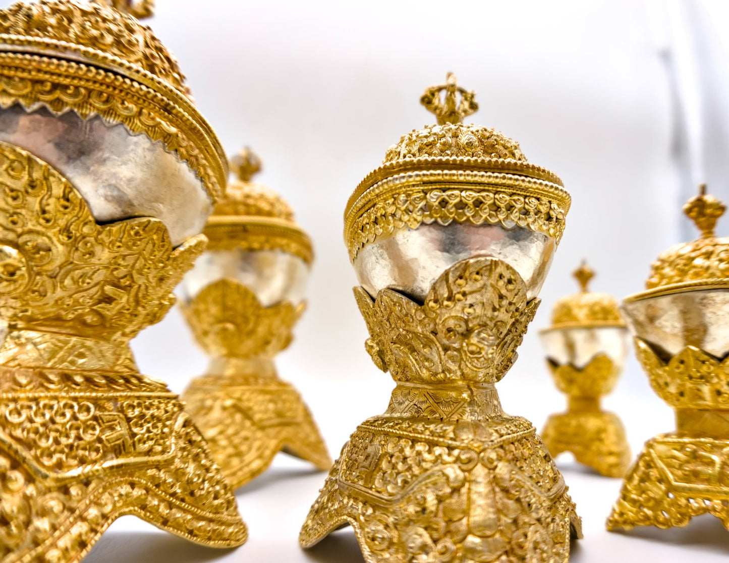 Gold & Silver Kapala Sets