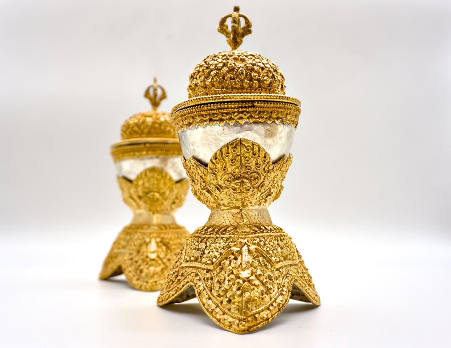 Gold & Silver Kapala Sets