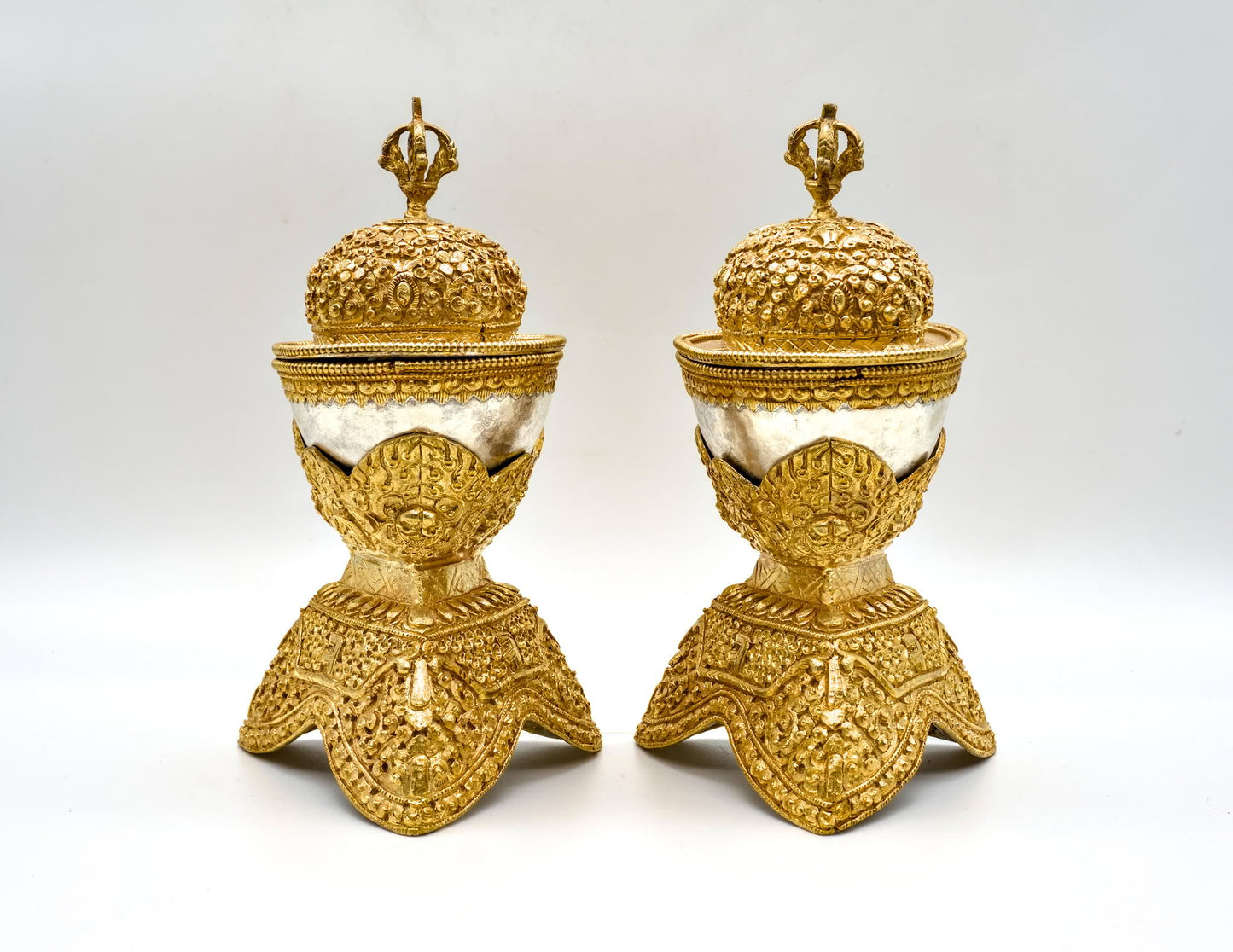 Gold & Silver Kapala Sets