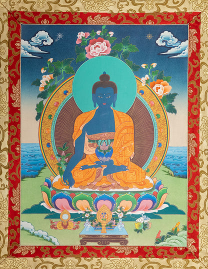 Medizin Buddha Thangka XVII