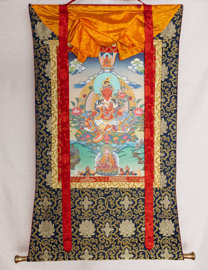 Tara Rouge Thangka I