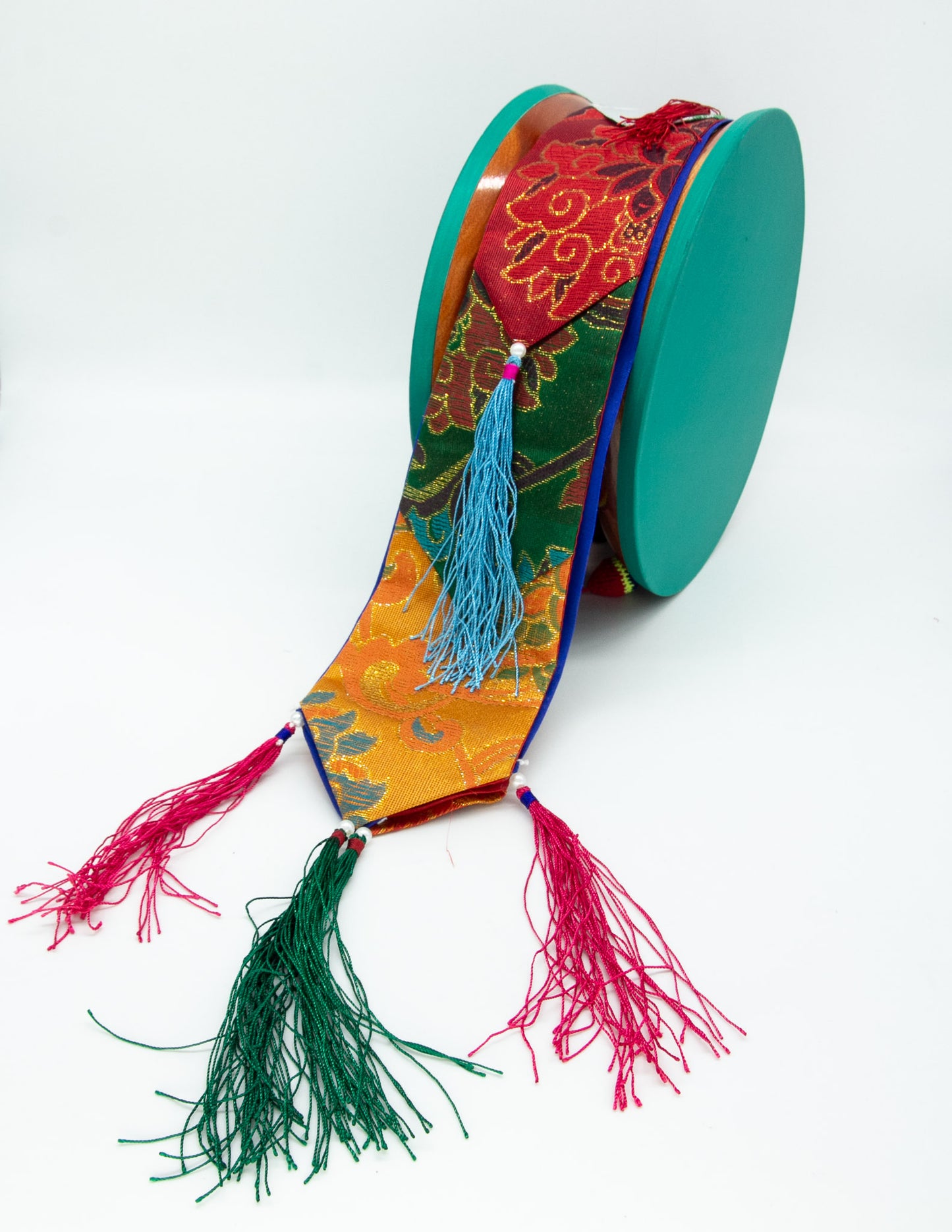 Leichte Chod Drum – Burgunderrotes Etui