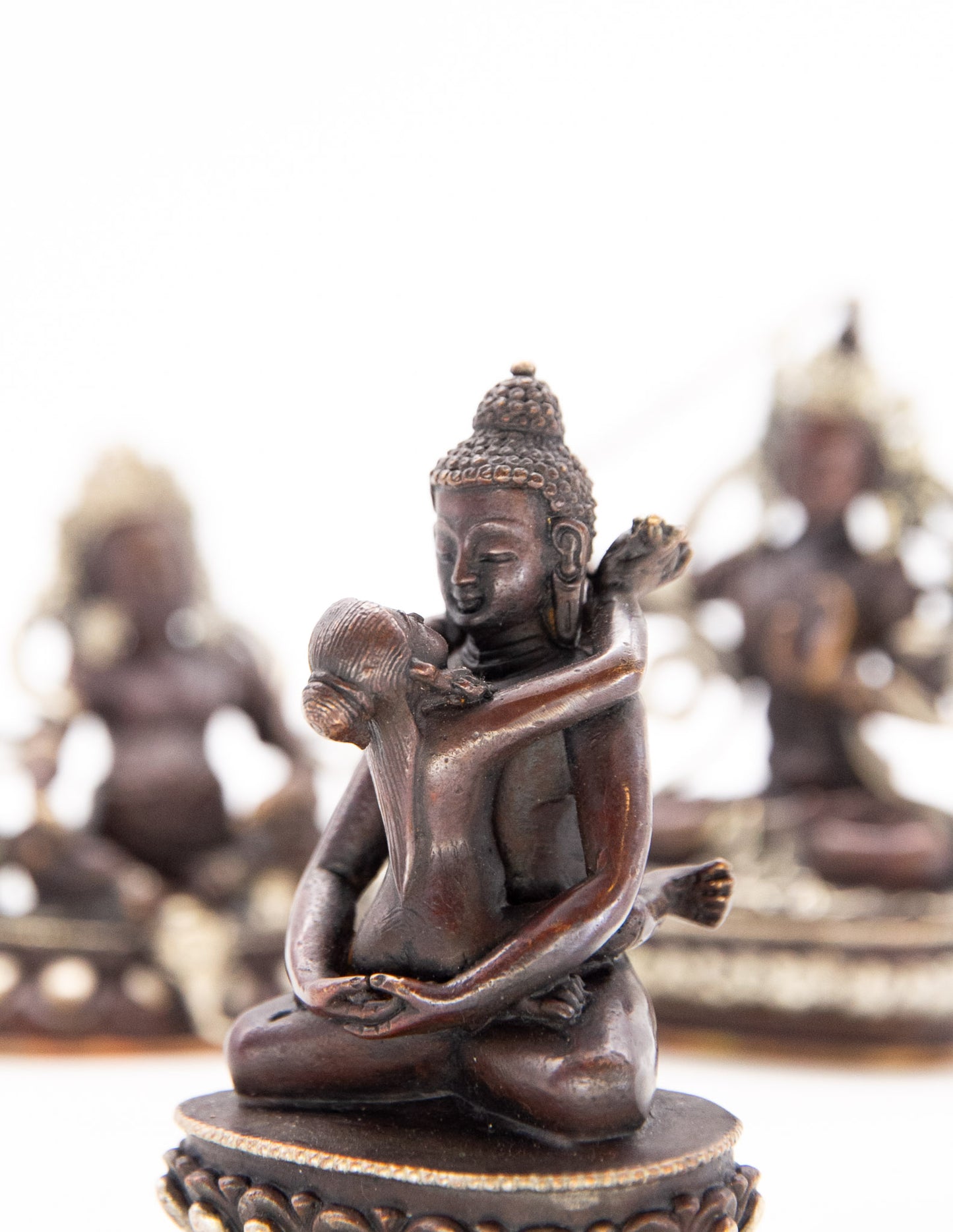 Kleine Statuen – Oxidiertes Kupfer