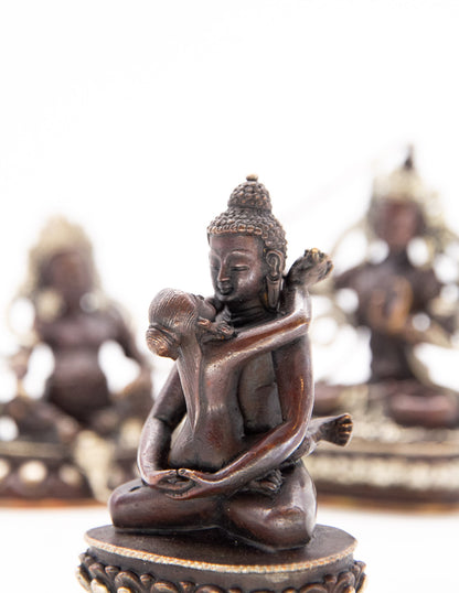 Kleine Statuen – Oxidiertes Kupfer