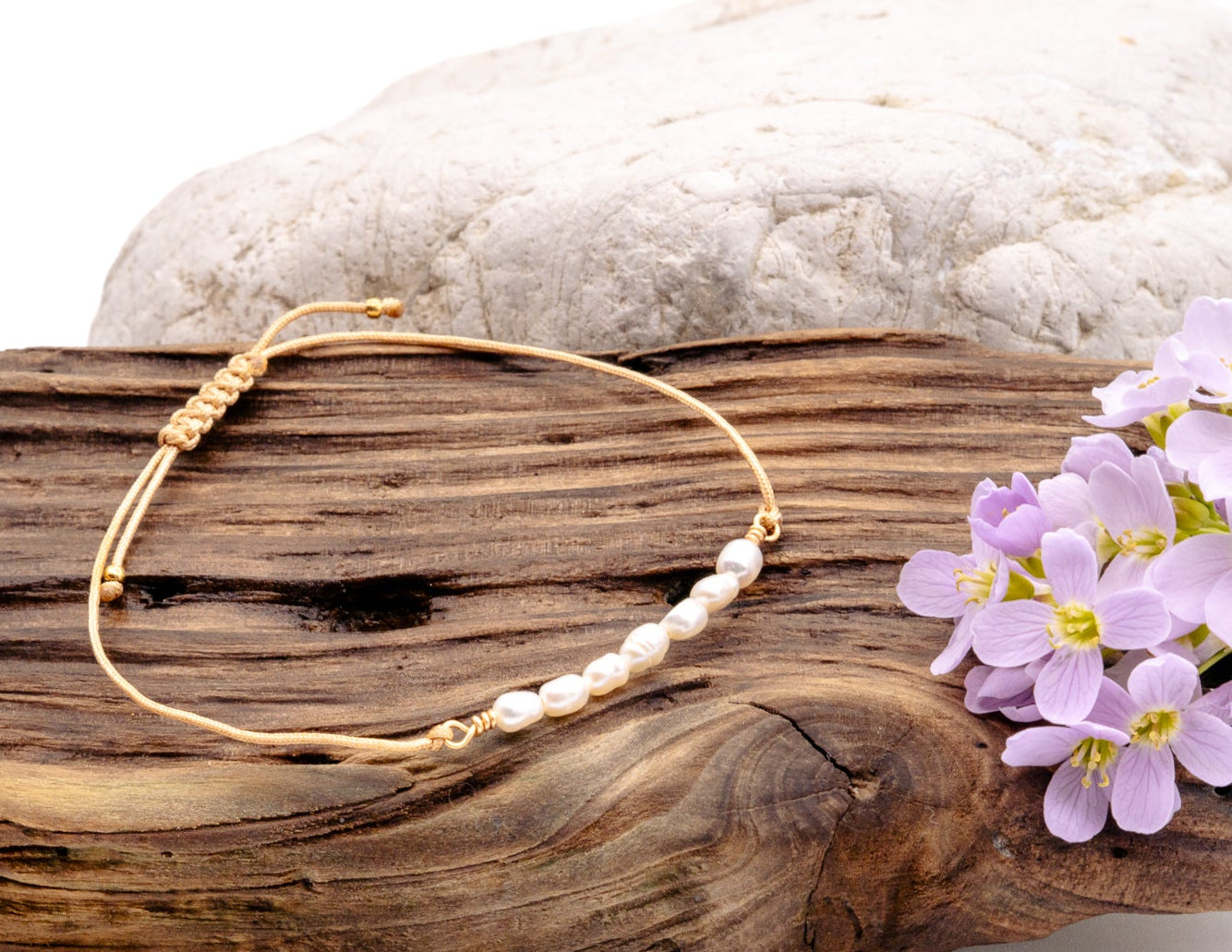 Handgemachtes Perlenarmband