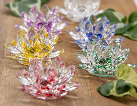 Glaslotus – 6cm