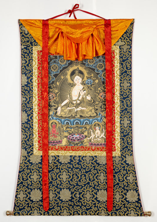 Weiße Tara Thangka IV