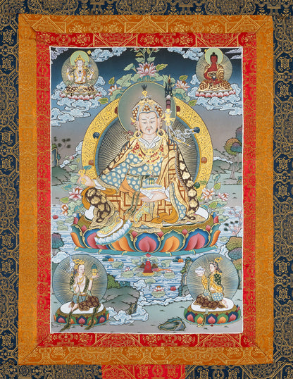 Gourou Rimpoché thangka VIII