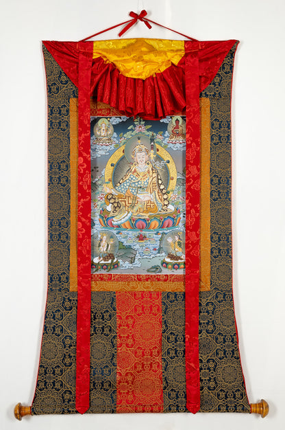 Gourou Rimpoché thangka VIII