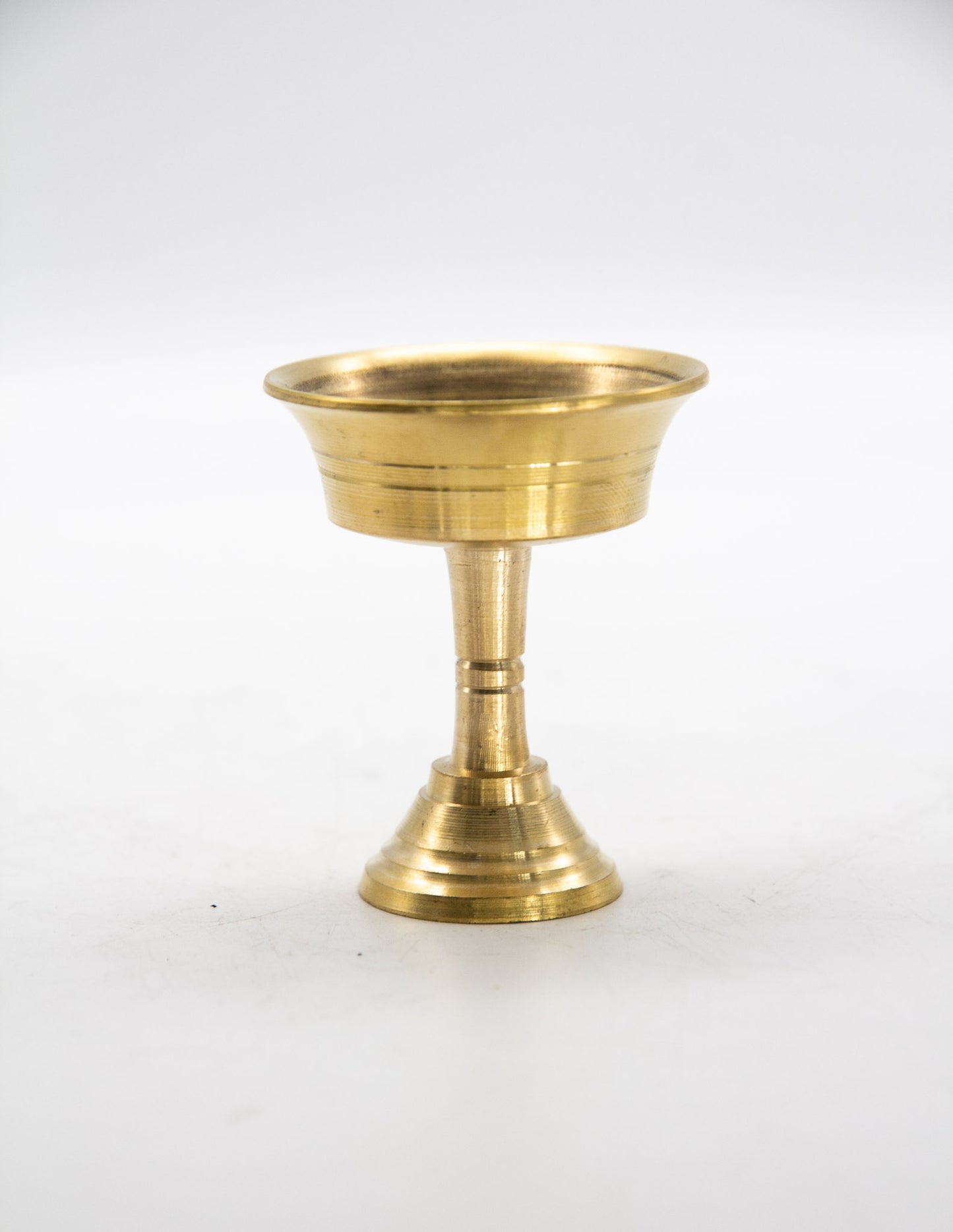 Butterlampe aus Messing / 6cm