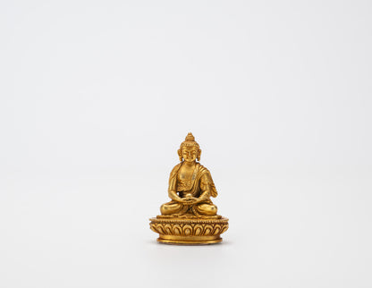 Mini-Statuen aus goldenen Gottheiten