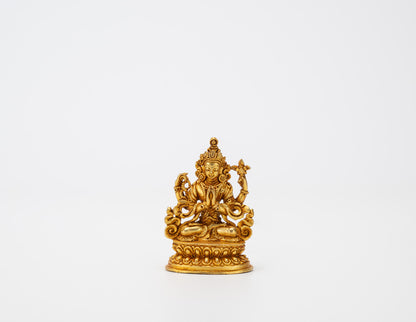 Mini-Statuen aus goldenen Gottheiten