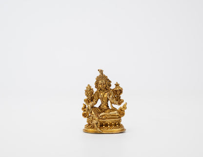 Mini-Statuen aus goldenen Gottheiten