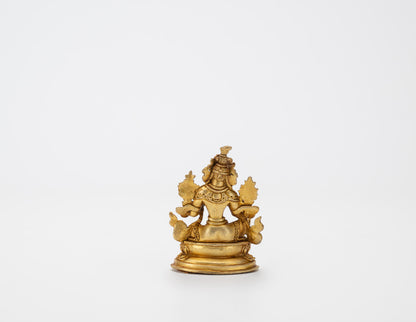 Mini-Statuen aus goldenen Gottheiten