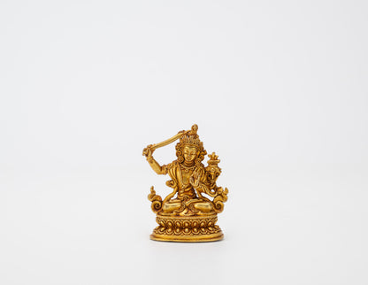 Mini-Statuen aus goldenen Gottheiten