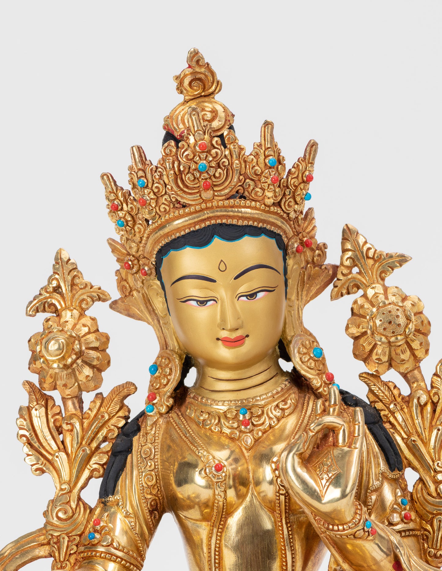 Grüne Tara-Statue VII
