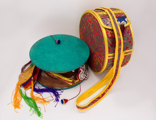 Traditionelle Chod-Trommel – 23 cm (I)