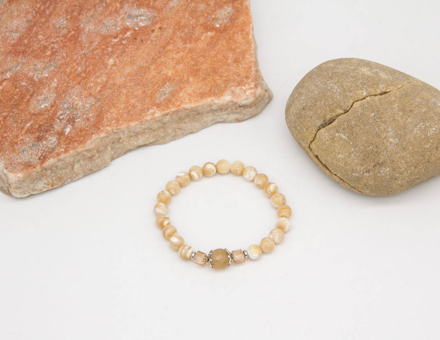 Perlmuttarmband – 8mm