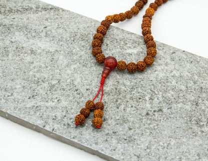 Malas de graines de rudraksha - 8mm