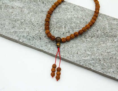 Malas de graines de rudraksha - 8mm
