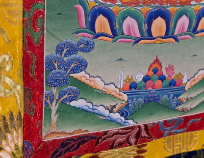Shakyamuni Thangka VI, style ancien