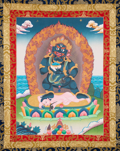 Thangka de Dzambhala I