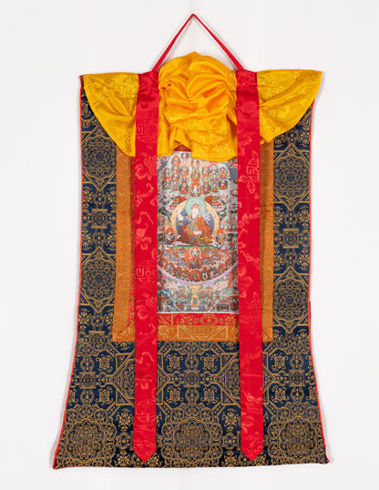 Guru Rinpoche Zufluchtsbaum Thangka IV