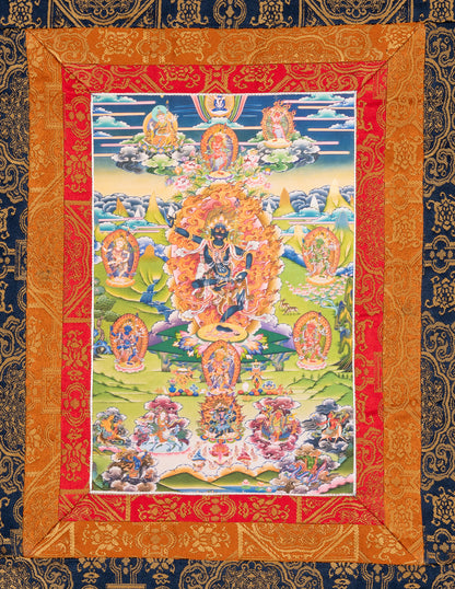 Treuma Nakmo Thangka pour Pratique Tcheu
