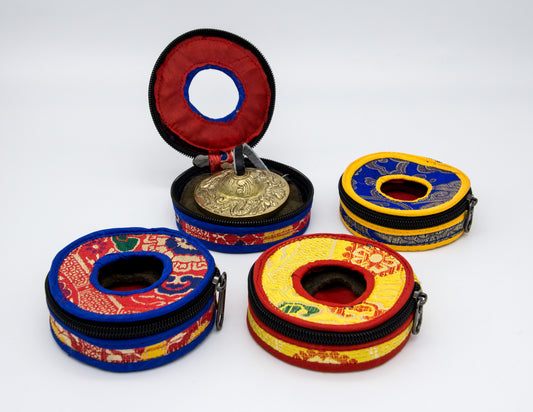 Brokat-Etui für Tingshas – 9cm